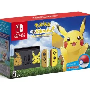 Nintendo Switch Console Pokemon Pikachu and Eevee Edition