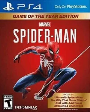 PS4 Spiderman Game Of The Year Edition